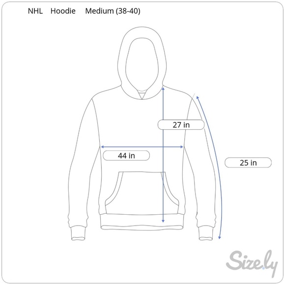 nhl unisex blackhawks hoodie sweater medium grey - Picture 3 of 7